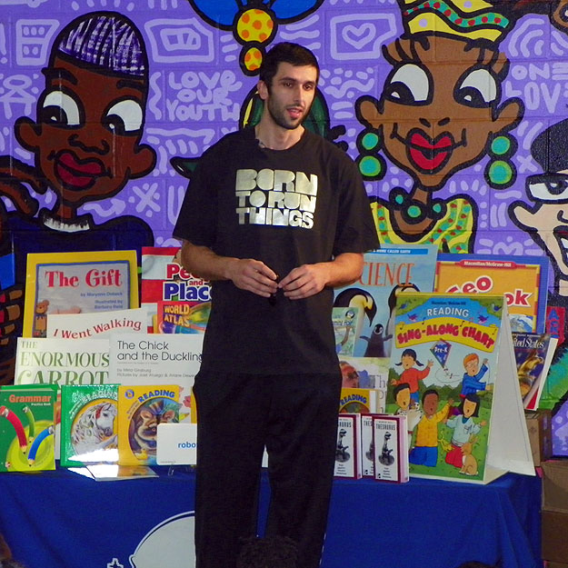 Vladi-2 Vladimir Radmanovic with Books
